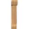 Ekena Millwork Traditional Slat Smooth Bracket w/ Offset Brace, Western Red Cedar, 7 1/2"W x 32"D x 38"H BKT0806X32X38TRA06SWR - alternate 4